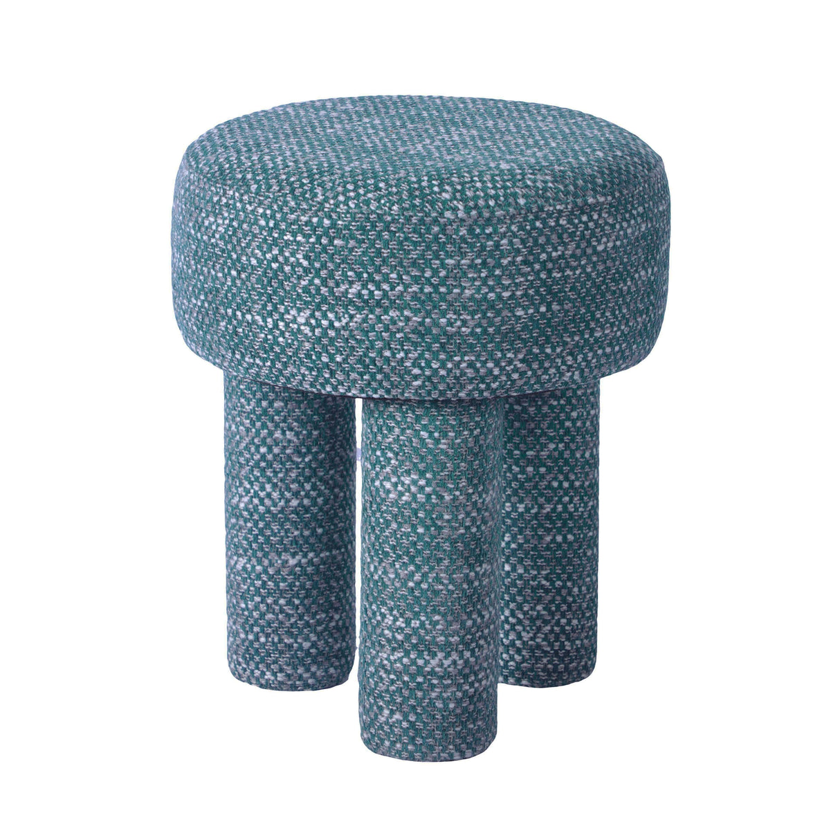 Claire Teal Knubby Stool