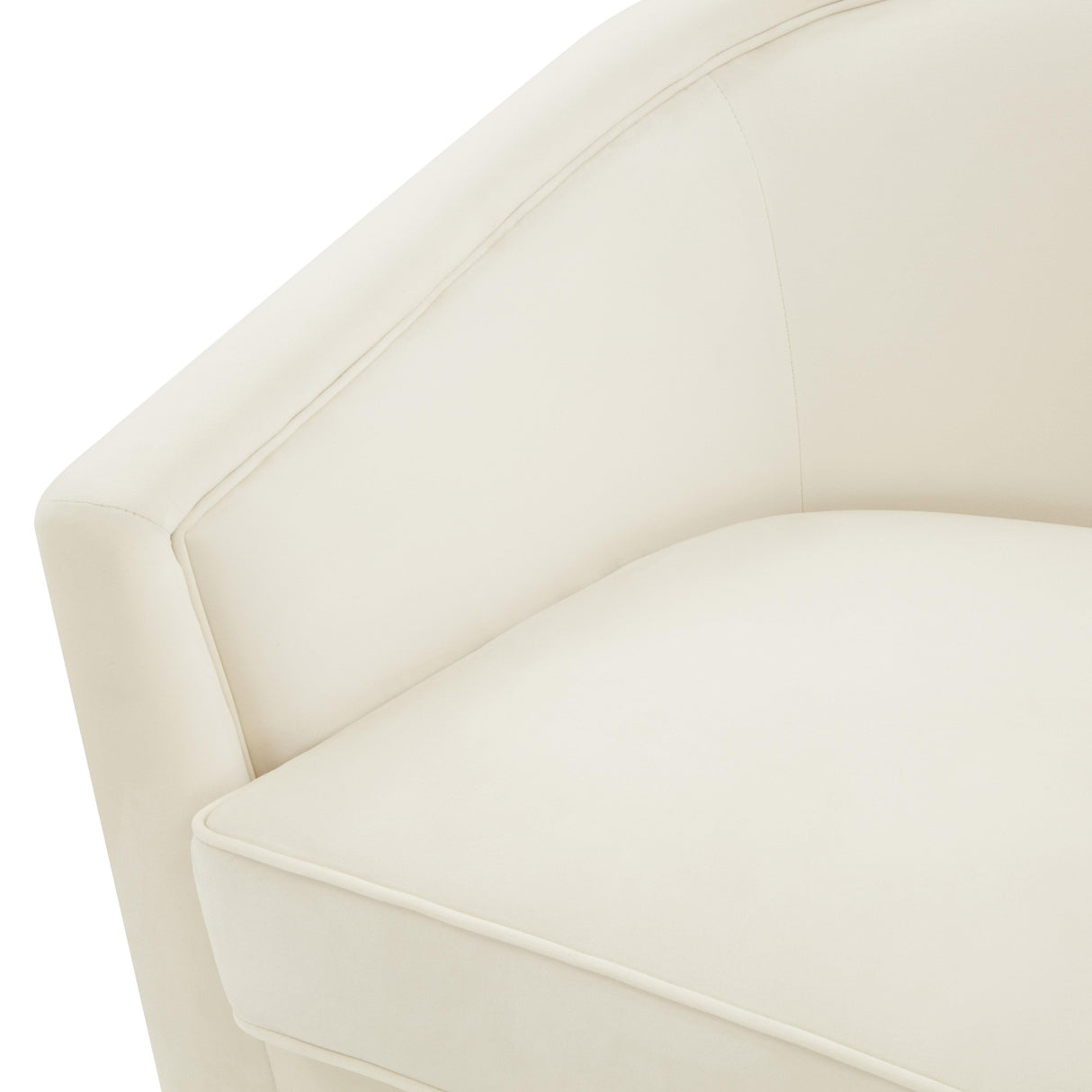 Flapper Cream Swivel Chair