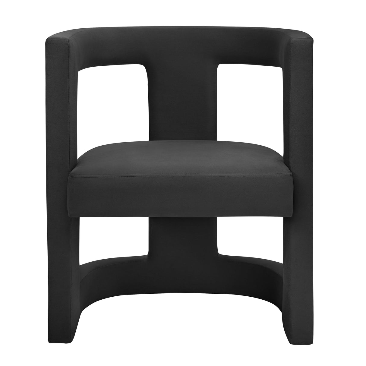 Ada Black Velvet Chair