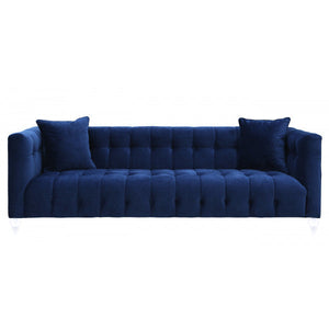 Bea Pink Velvet Sofa