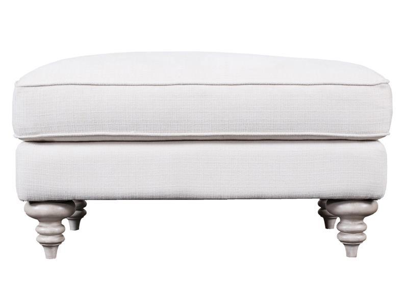 IVORY OTTOMAN