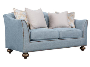 Aqua Loveseat KD