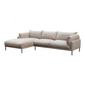 Jamara Sectional Left Sandy Beige