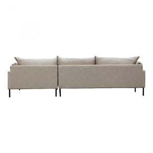 Jamara Sectional Left Sandy Beige