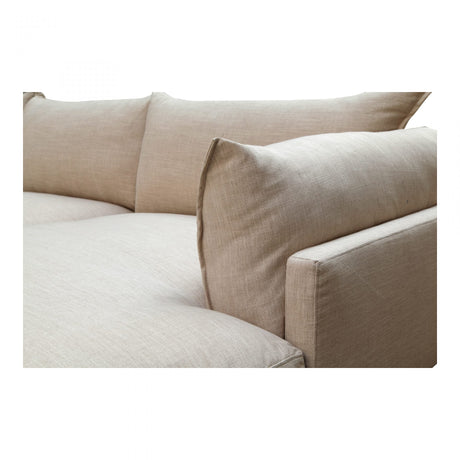 Jamara Sectional Left Sandy Beige