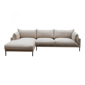 Jamara Sectional Left Sandy Beige