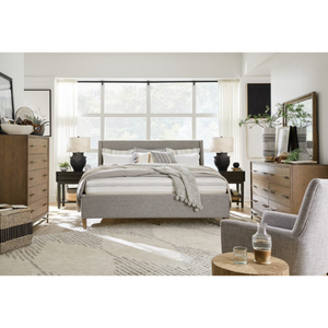 Lindon grey King bedroom Set