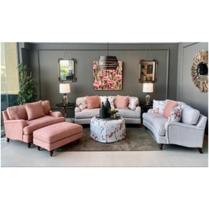 Christi Linen Sofa Set