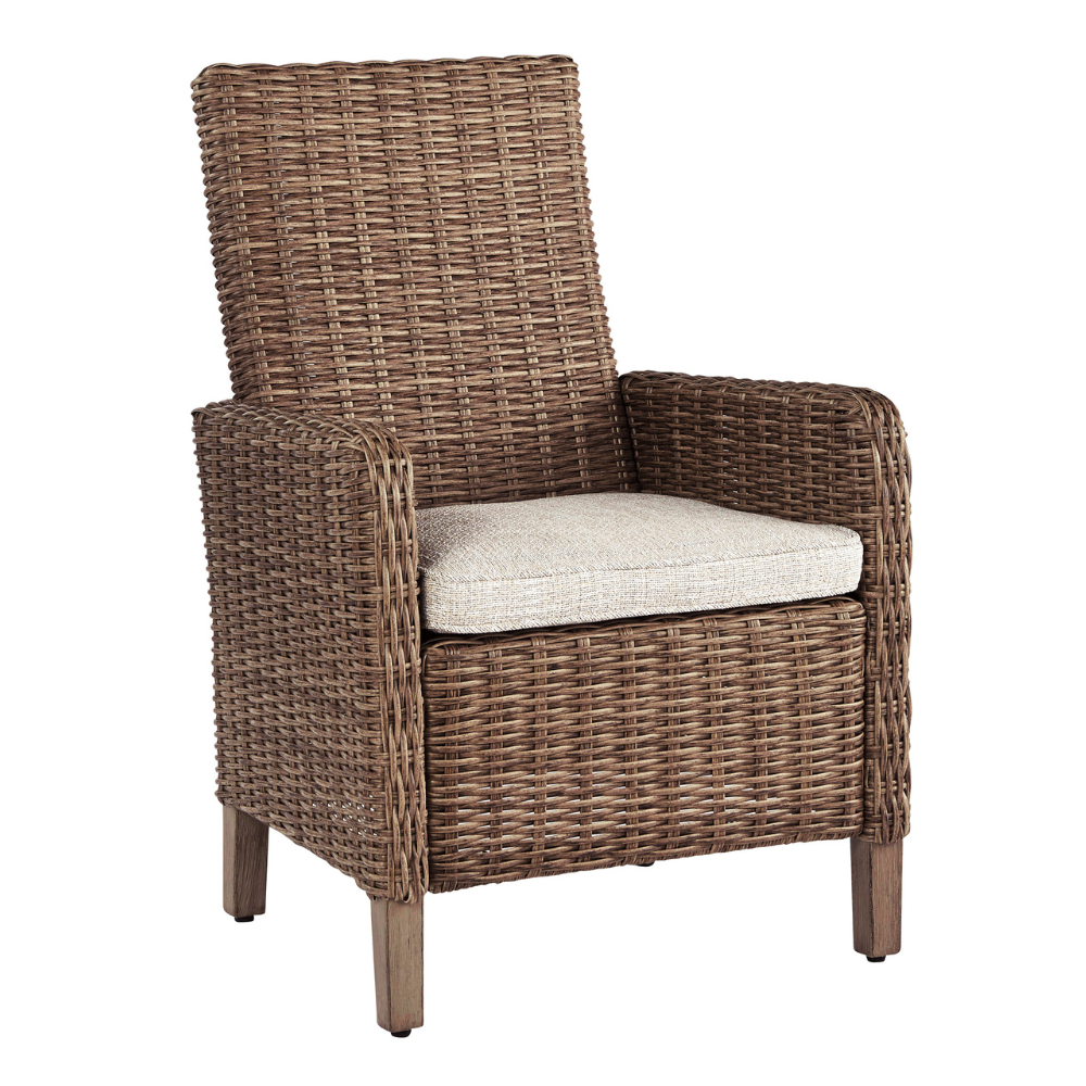 ARM CHAIR WITH CUSHION ( 2/C/N)