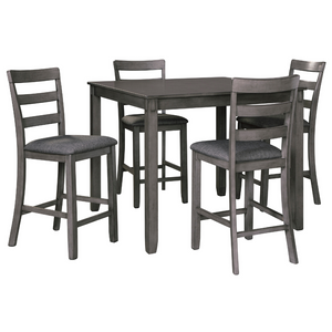 Bridson Counter Height Dining Table and Bar Stools (Set of 5)