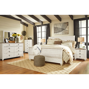 Willowton 7 Piece King Bed Set