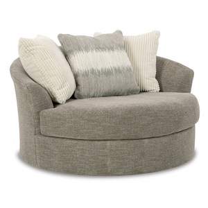 Creswell Oversized Swivel Accent Chair