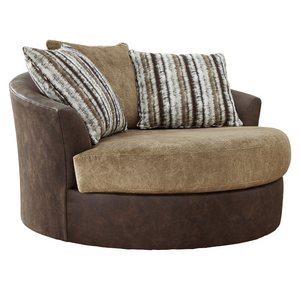 Alesbury Oversized Swivel Accent Chair