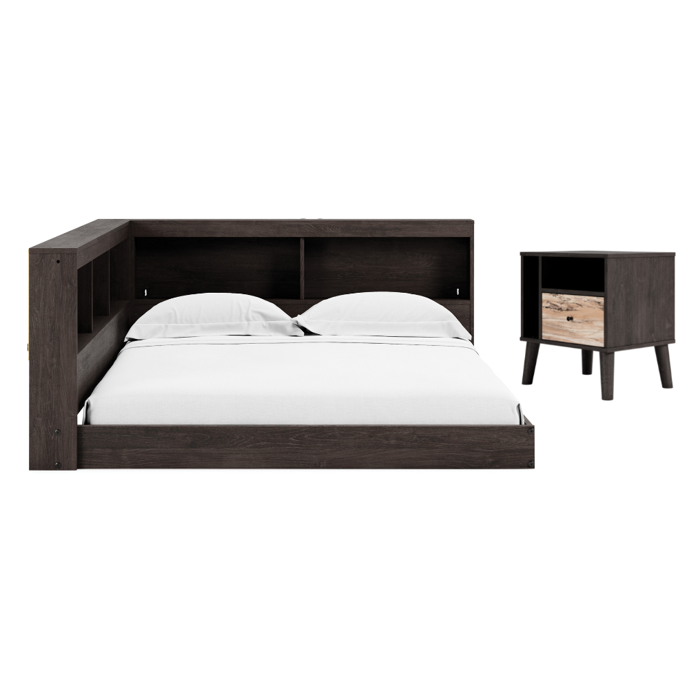 Black Piperton Full bedroom set