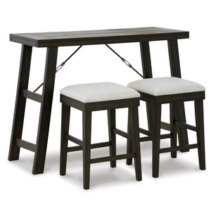 Noorbrook Counter Height Dining Table and Bar Stools (Set of 3)