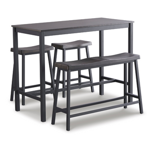 Playden Counter Height Dining Table and Bar Stools (Set of 4)