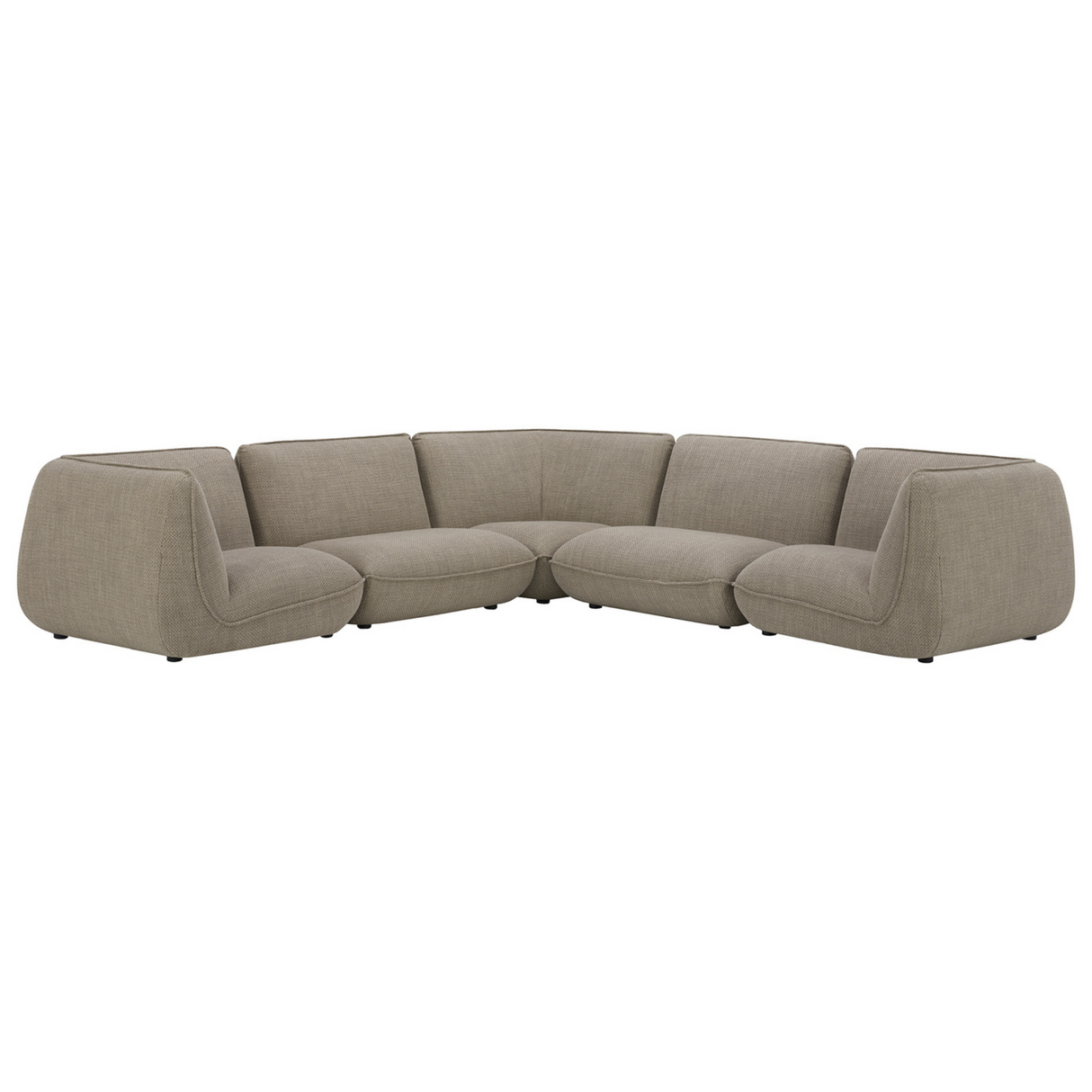 Zeppelin Classic L Modular Sectional Speckled Pumice