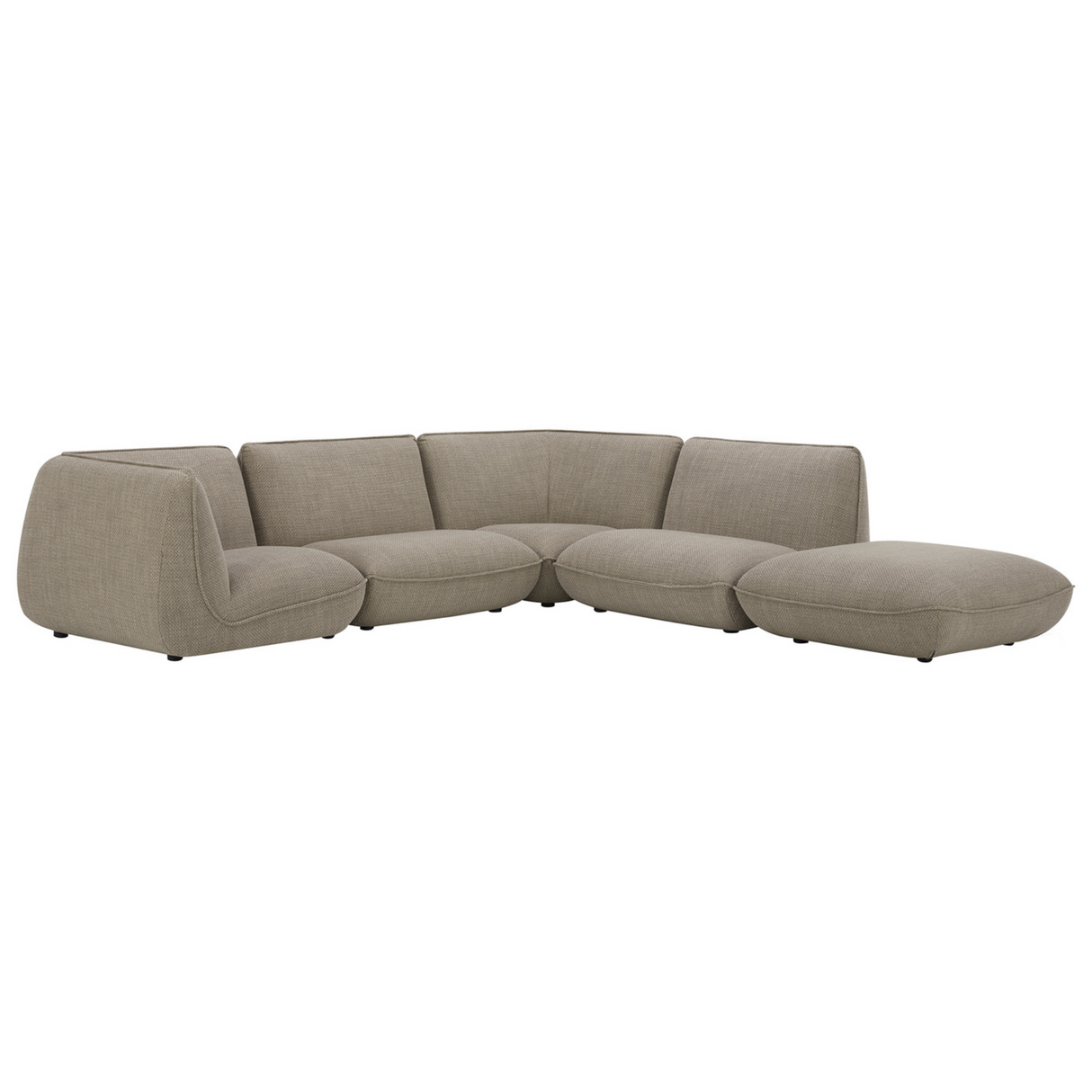 Zeppelin Dream Modular Sectional Speckled Pumice