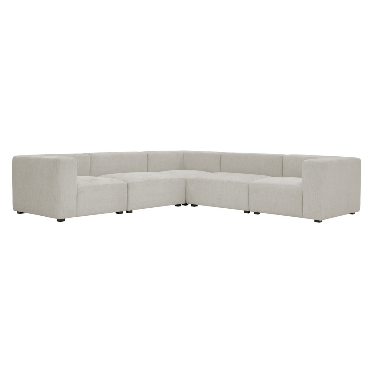 Romy Classic L Modular Sectional Warm Cotton