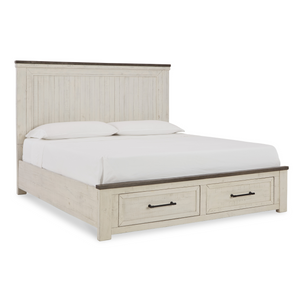 Brewgan King Panel Storage Bed