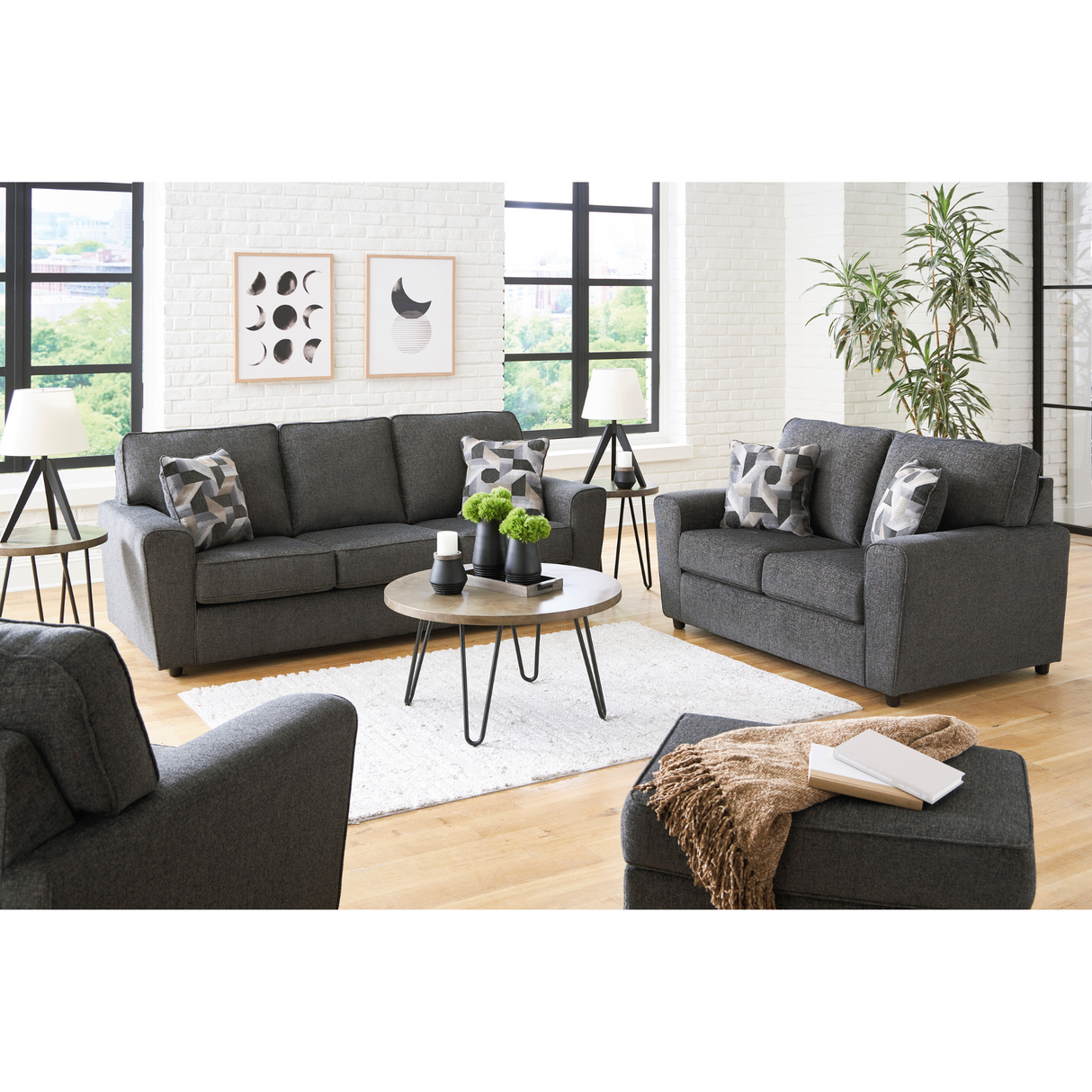 Cascilla Beige Sofa Set