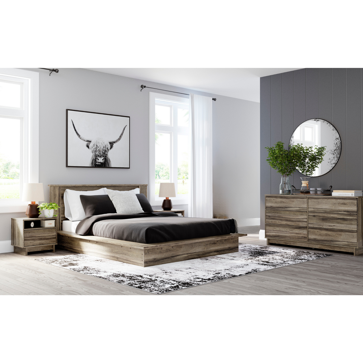 Shallifer Queen Panel bedroom  Set