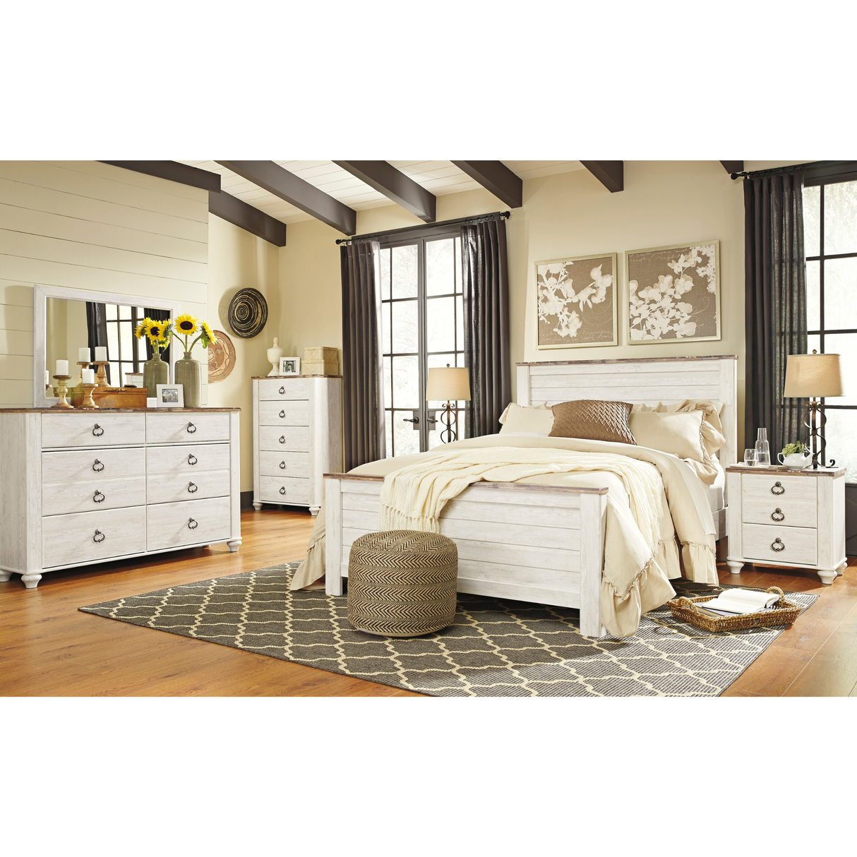 Willowton Queen Panel Bedroom