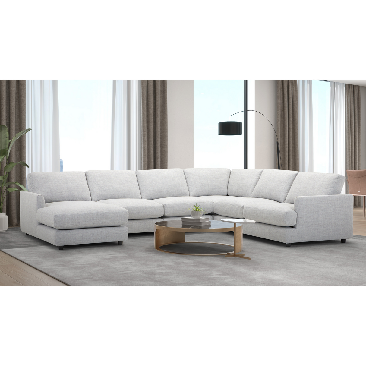 Holanda Grey Sectional