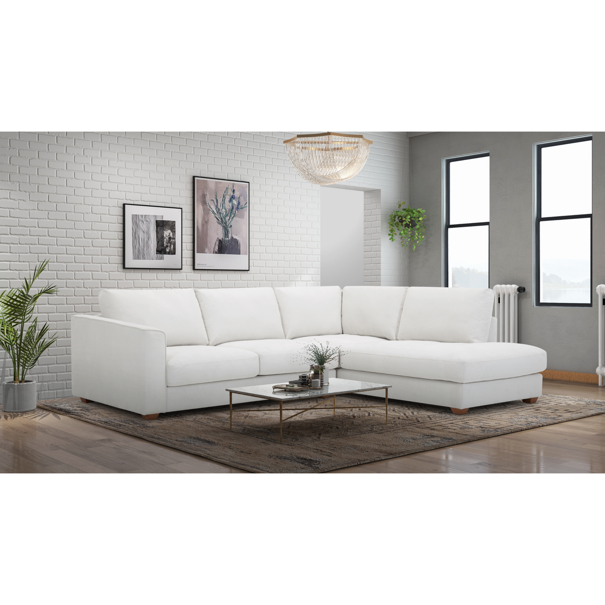 Malaga Beige Sectional