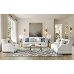 Copacabana White Loveseat