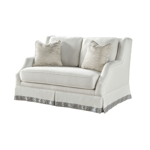 Copacabana White Loveseat