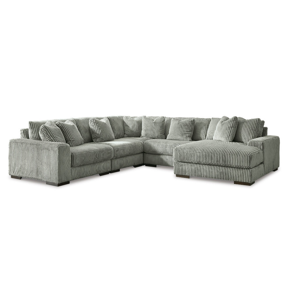 Lindyn 5-Piece Sectional with  RAF Chaise