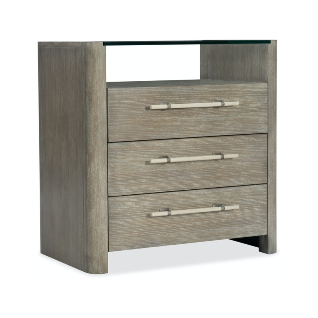 Affinity Three-Drawer Nightstand