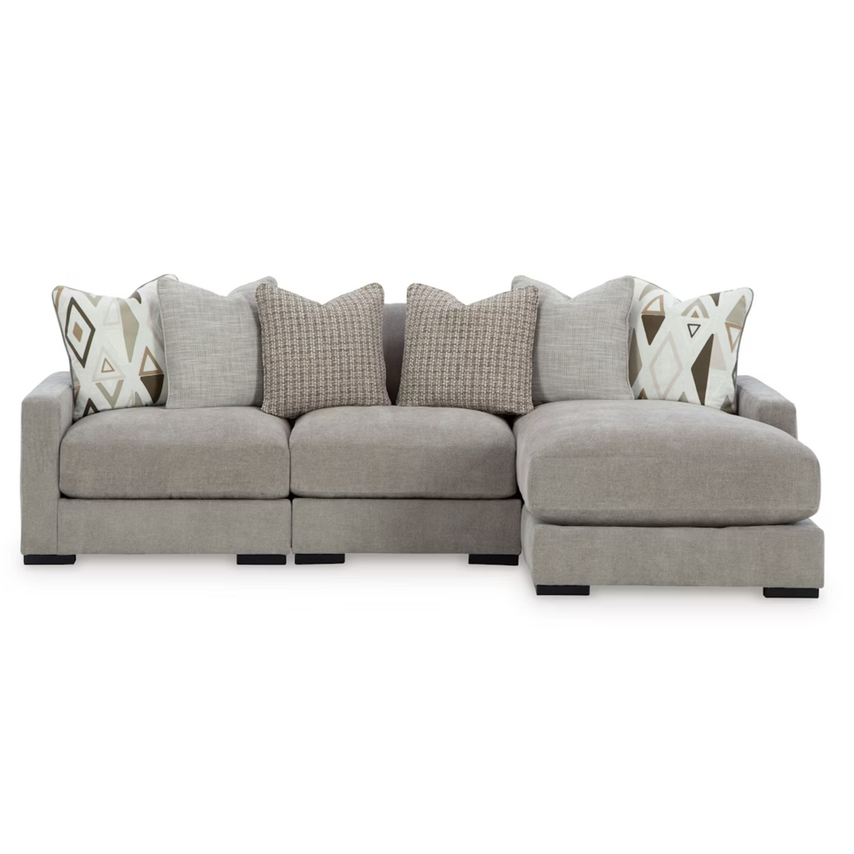 Aslan Court 3-Piece Sofa Sectional with Chaise