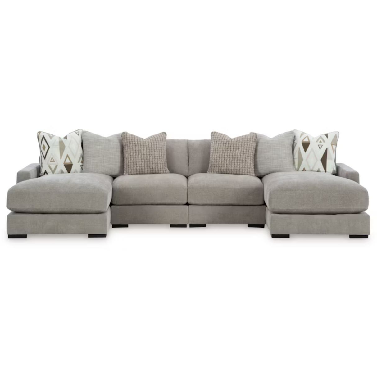 Aslan Court 4-Piece Sofa Pit Sectional