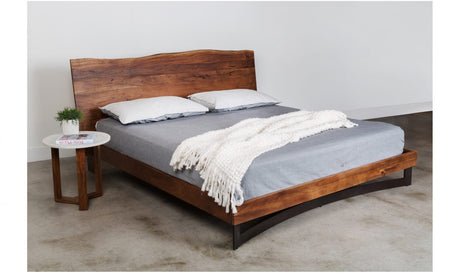 Bent King Bed