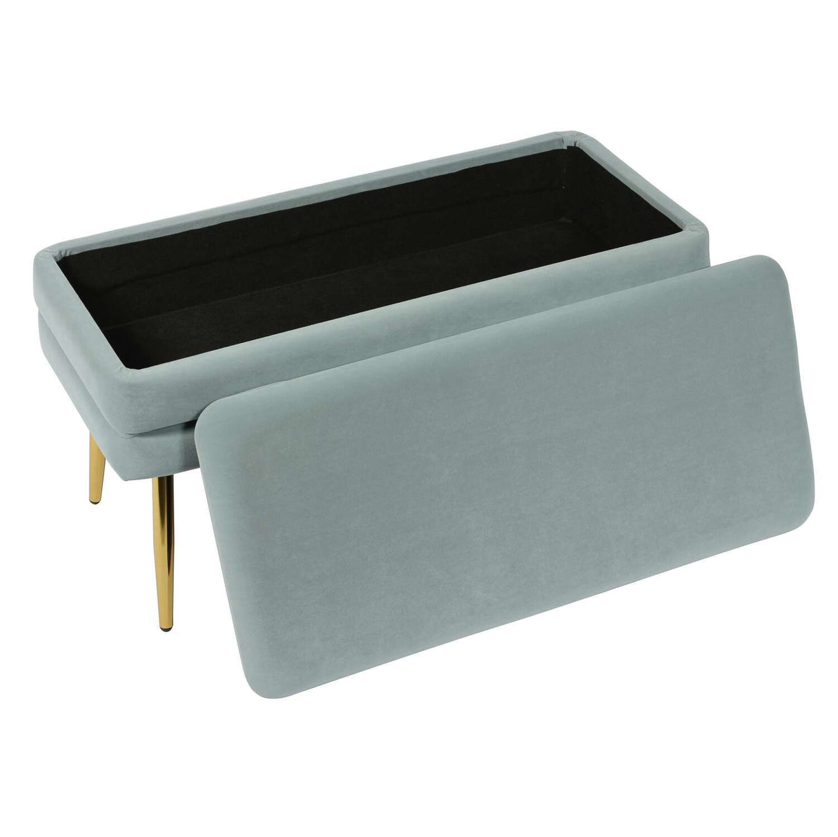 Ziva Sea Blue Storage Bench