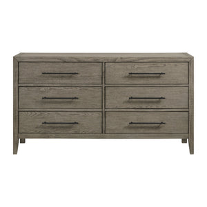 Versailles Contemporary 6-Drawer Dresser