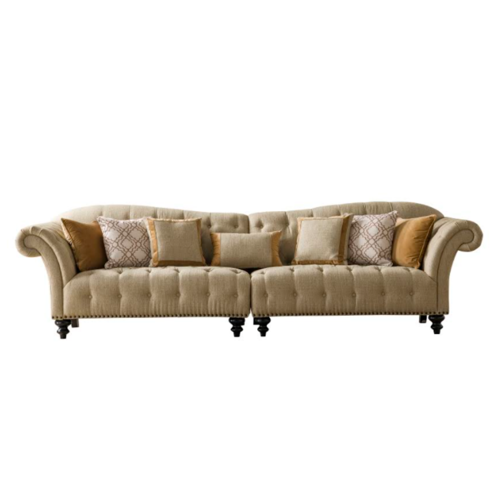 Classic Honey Sectional Set