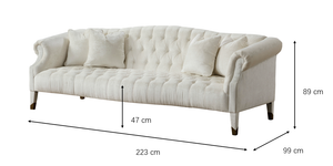 Noha 3 Seater Sofa