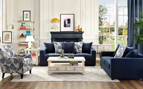 Sophie Blue Sofa (214cm)