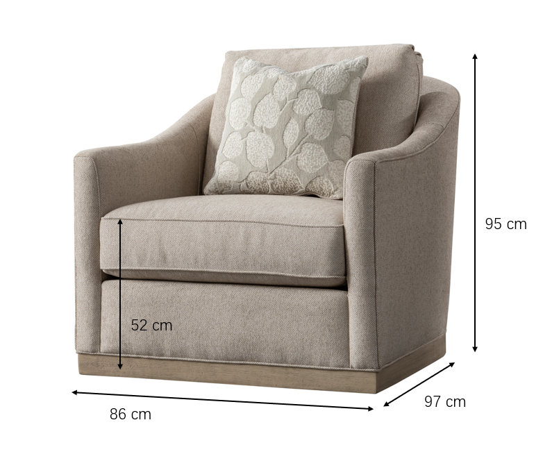 Rahaf Light Beige Chair