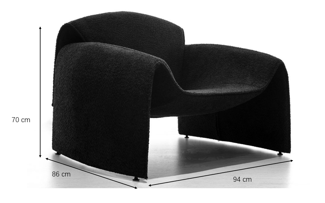 Zaya Black Chair