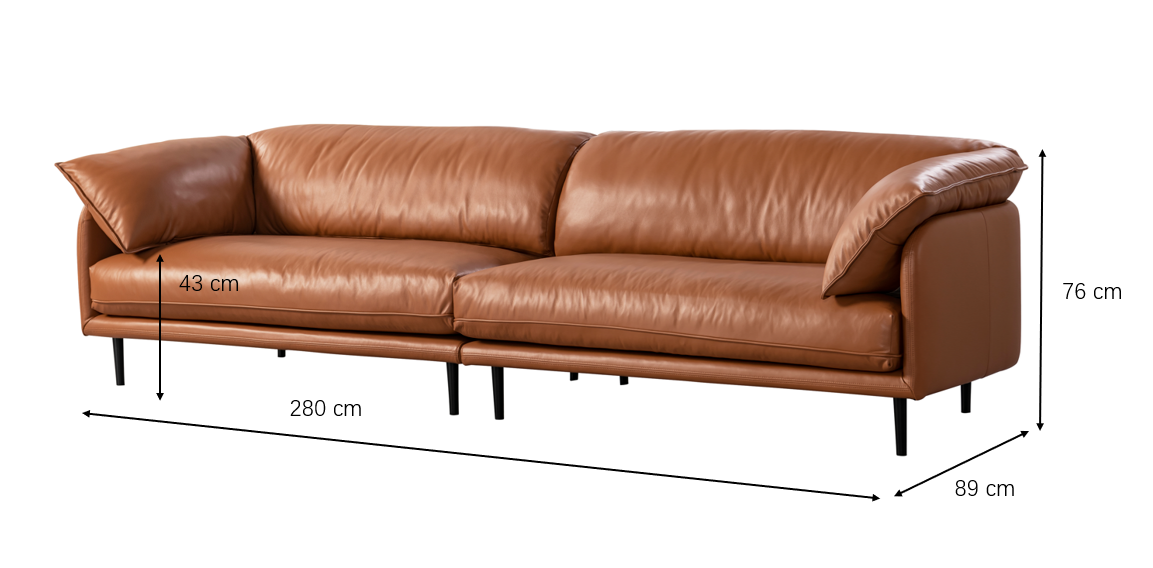 Ahad 4 Seater Sofa (280cm)