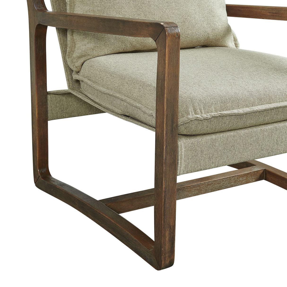 Spitfire Wood Trim Chair In Mekinney Fawn