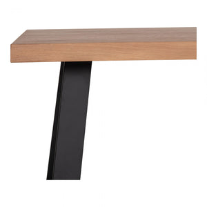 Mila Live Edge Rectangular Dining Table