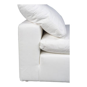 Terra Condo Slipper Chair Livesmart Fabric White