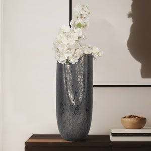 19" Maria Small Black Vase