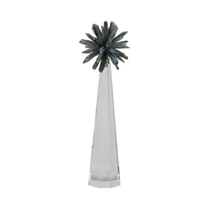 15" Clara Large Blue Stone Statuary