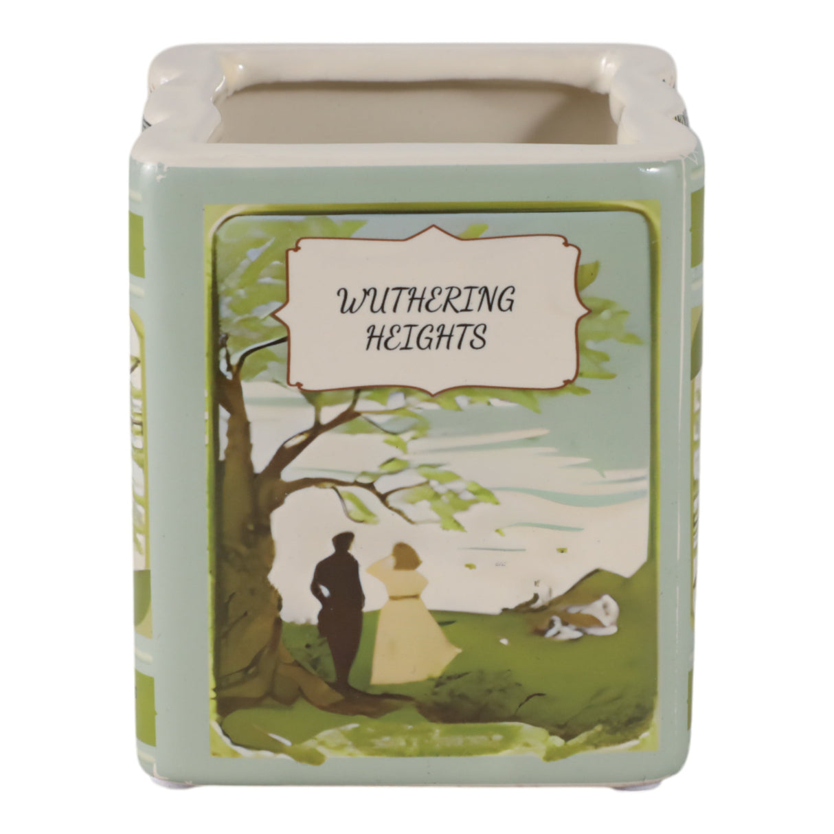 4" Classic Books Pencil Cup, Multi